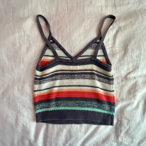 AERIE LOOSE KNITTED CROP TOP - Picture 4 of 4